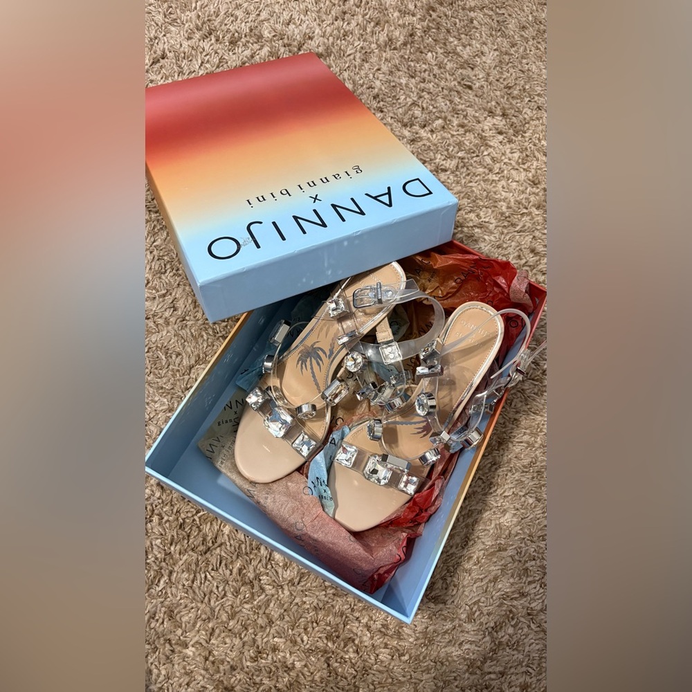 Gianni Bini Tan Gladiator Sandals